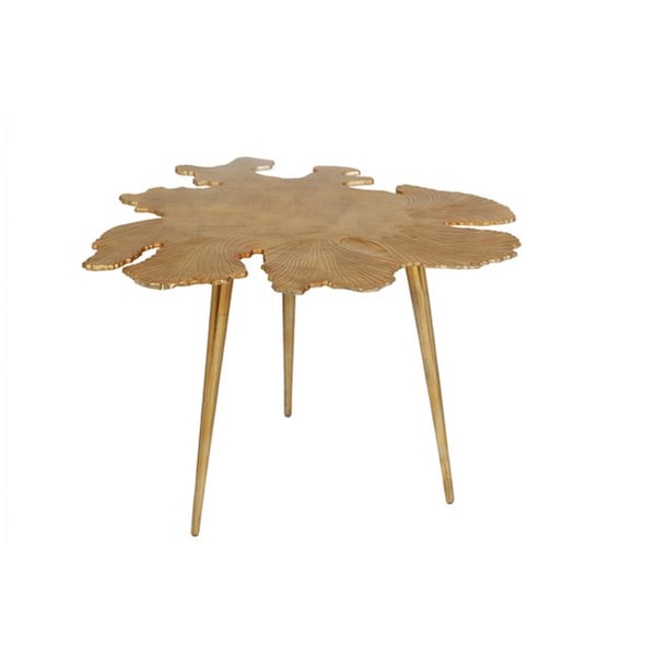 Moes Home Collection Amoeba Side Table, Gold - FI-1006-32