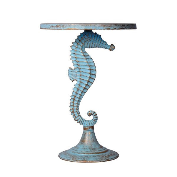 Spi Home 24 x 18 x 18 in. Seahorse End Table - 41088