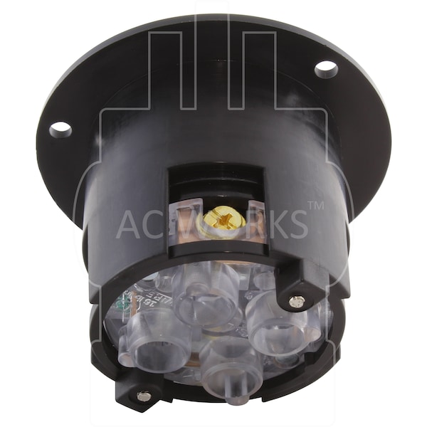 Ac Works Salida con brida UL y C-UL listada de 3 fases 20A 250V L15-20R
