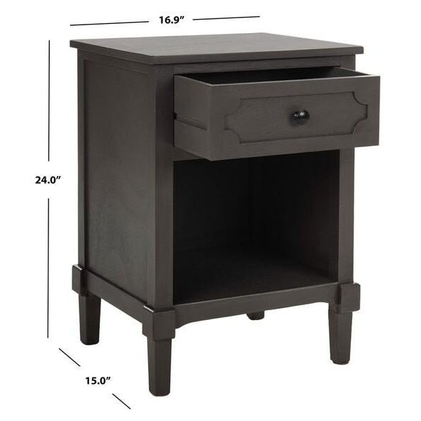 Safavieh Rosaleen Side Table- Grey - 24 x 15 x 17 in. - AMH5726A