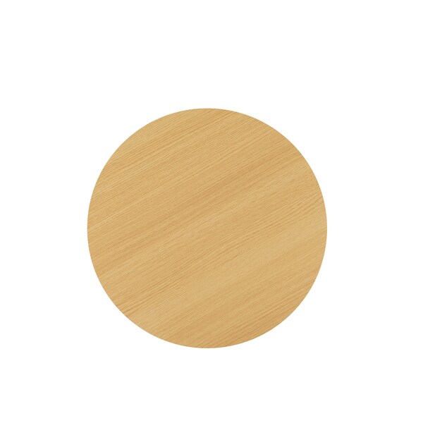 Manhattan Comfort Layla End Table in Natural Oak - ET012-NA