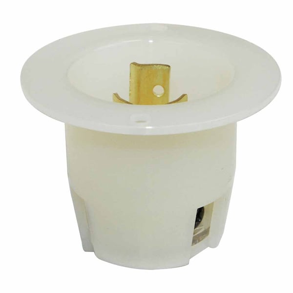 Enchufe de brida de cierre giratorio eléctrico superior de 2 polos 3 cables 15A 250V NEMA L6-15P - YGF175