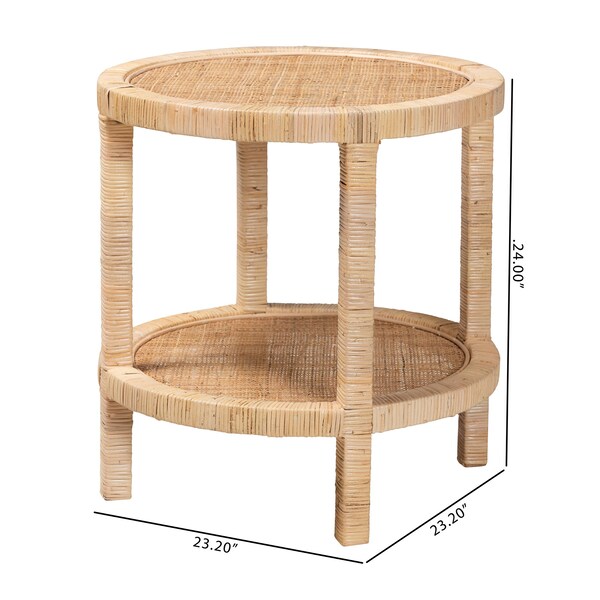 Baxton Studio 24" W X 24" L X 23.2" H - 226-13099-ZORO