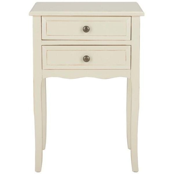Safavieh Lori End Table- Barley - 26.8 x 13 x 18.1 in. - AMH6576E