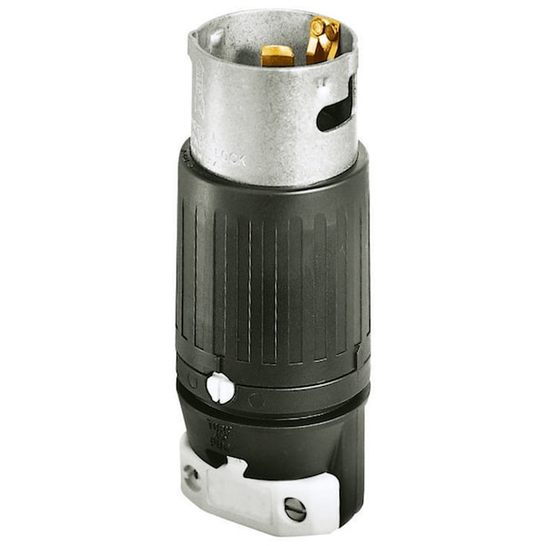 Dispositivo de bloqueo Bryant, enchufe macho, 50A 3-Fase Delta 480V CA, 3 polos 4 cables a tierra, sin NEMA, terminal de tornillo - CS8165.