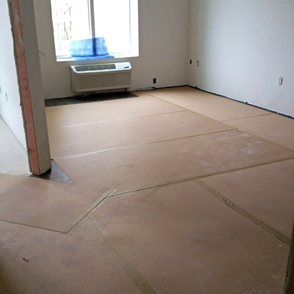 Protex 4'x8' 54 mil Standard Duty Temporary Floor Protection Sheet, 500PK - XB-32-P