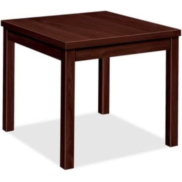Seatsolutions 24 x 20 x 20 in. Rectangle Mahogany Laminate End Table, Brown - SE3204851