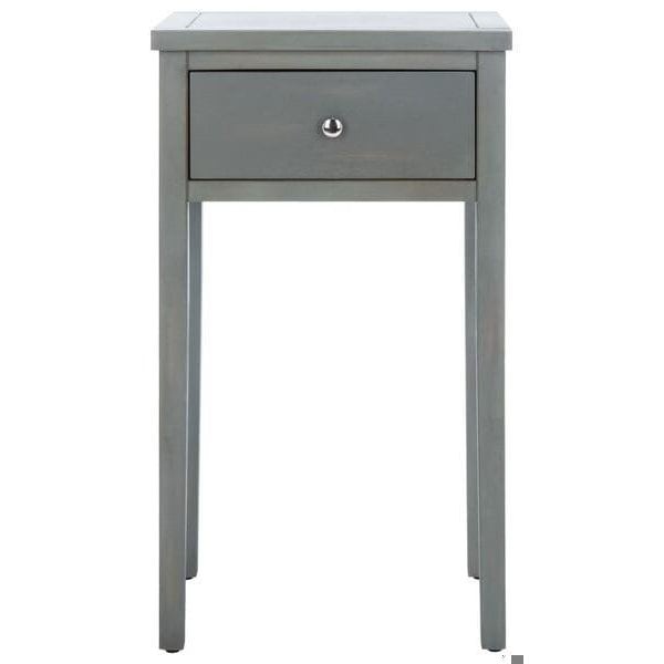 Safavieh Abel End Table- French Grey - 29.7 x 14.2 x 16.9 in. - AMH6626A