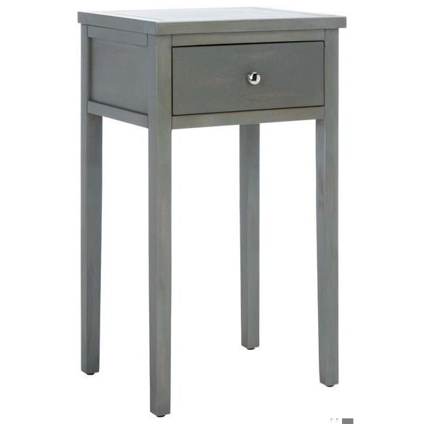 Safavieh Abel End Table- French Grey - 29.7 x 14.2 x 16.9 in. - AMH6626A