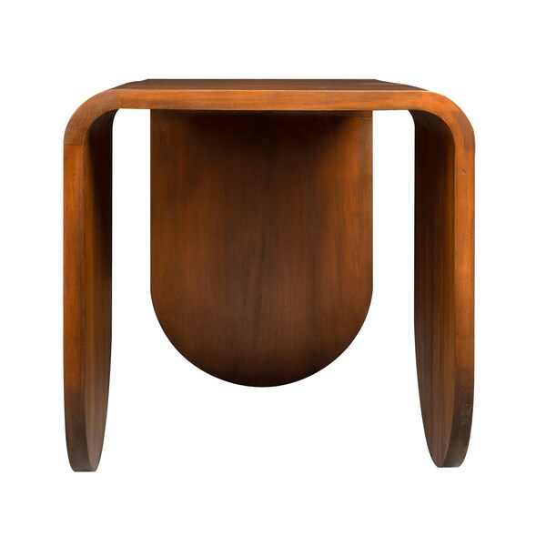 Elk Signature Accent Table, 23 in W, 27 in L, 24 in H, Wood - H0075-10844