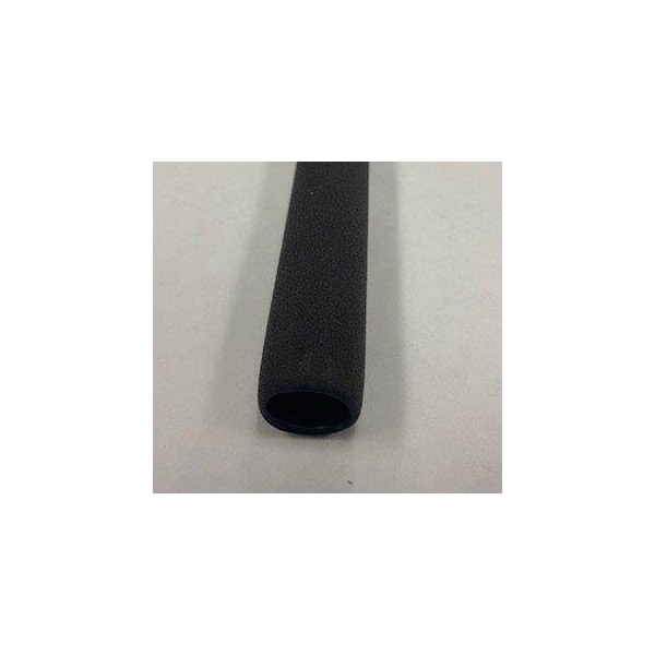 Eezer Products .438in X 5in X.125in Black Handle Grip, Vinyl Foam - 100060