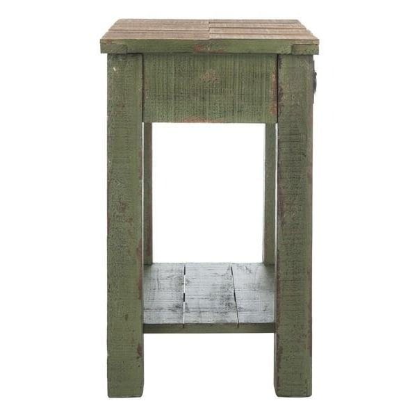 Safavieh Alfred End Table - Antique Green - AMH4094A