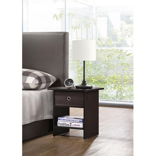 Progressive Furniture Progressive Furniture I200-42 End Table; Espresso - I200-42