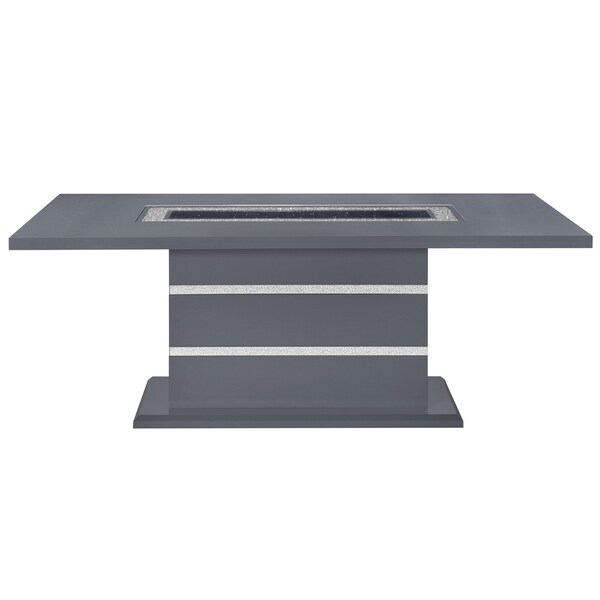 Global Furniture Usa MONACO DARK GREY END TABLE - 6460
