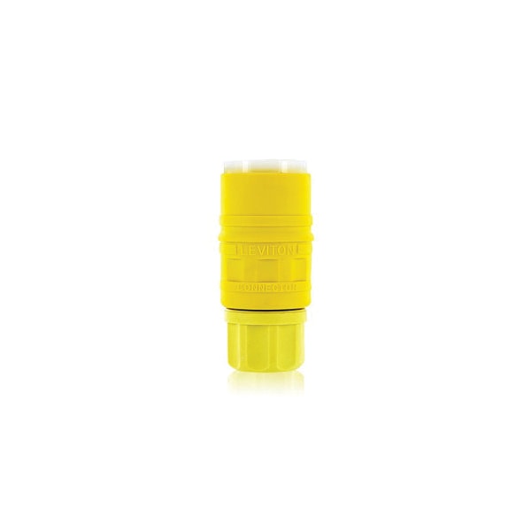 Clavijas eléctricas Leviton 1-15R Wetguard Conn Ylw No Cvr - 79W04-C