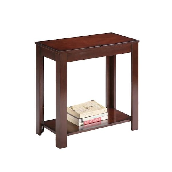 Ore Furniture Ore Furniture 7710 24 in. Traditional Dark Cherry Side End Table - 7710
