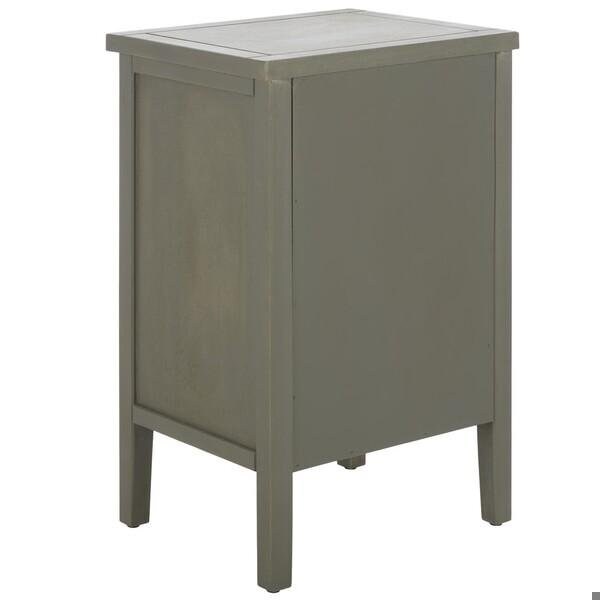 Safavieh Deniz End Table- French Grey - 26.8 x 14.2 x 16.9 in. - AMH6628A