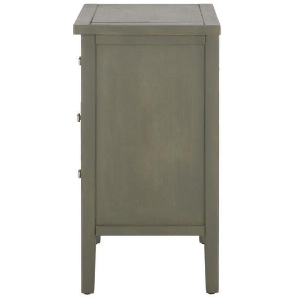Safavieh Deniz End Table- French Grey - 26.8 x 14.2 x 16.9 in. - AMH6628A