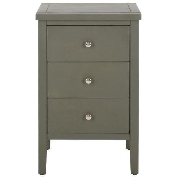 Safavieh Deniz End Table- French Grey - 26.8 x 14.2 x 16.9 in. - AMH6628A