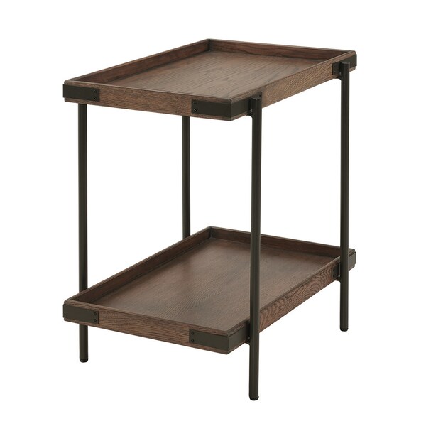 Alaterre Furniture 27 W, 19 L, 27 H, Oak, Rustic Brown - ANKY01RBG