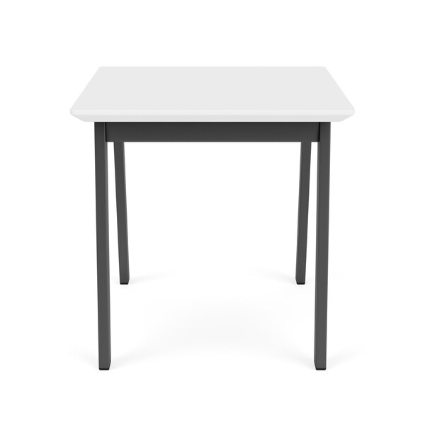 Lesro Newport End Table, 20 in W, 20 in L, 20 in H, Arctic - NP0621