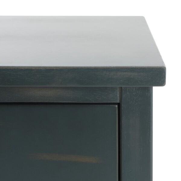 Safavieh Coby End Tables- Steel Teal - 22.2 x 15 x 18.1 in. - AMH6616B