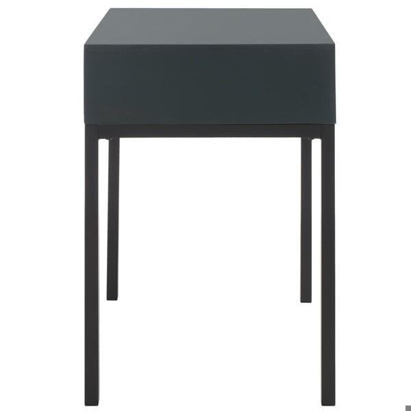 Safavieh Adena End Table, Steel Teal - 27.8 x 18.1 x 24 in. - AMH6612B