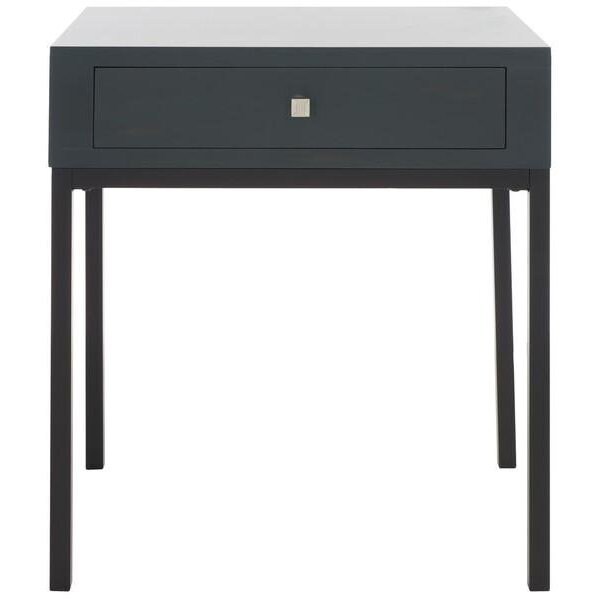 Safavieh Adena End Table, Steel Teal - 27.8 x 18.1 x 24 in. - AMH6612B