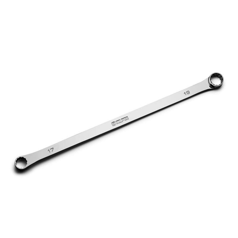 Llave de extremo de caja extra larga con offset de 0 grados de 17 mm x 19 mm - CP11800-1719