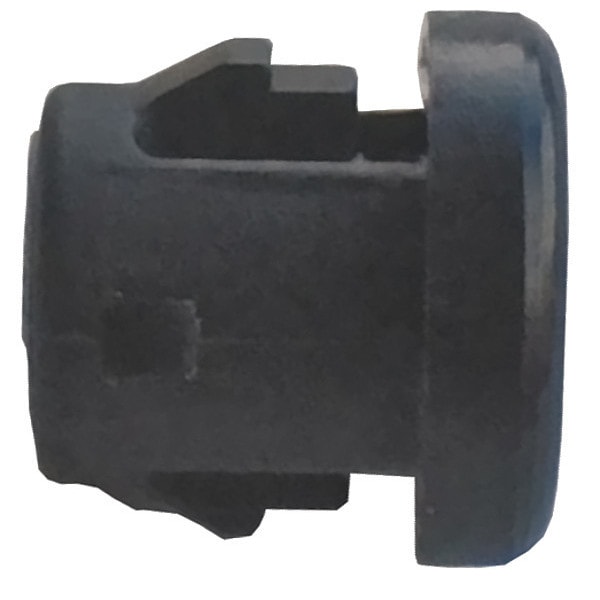 Zoro Select Bushing, Nylon, OD 0.718 In, Blk, PK25 - 1EMD5