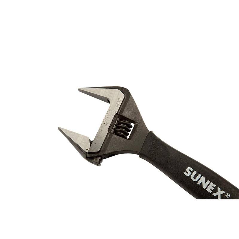 Llave Ajustable de Mandíbula Ancha de 8 pulgadas - 9612 de SUNEX TOOLS