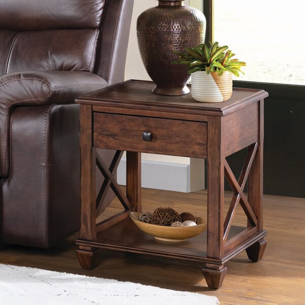 Alaterre Furniture 20.5 W, 20.5 L, 24 H, Pine, Pine - ANSB0162