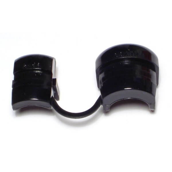 Midwest Fastener .6" to .69" x .281" Nylon Plastic Round Strain Relief Bushings 4PK - 70292