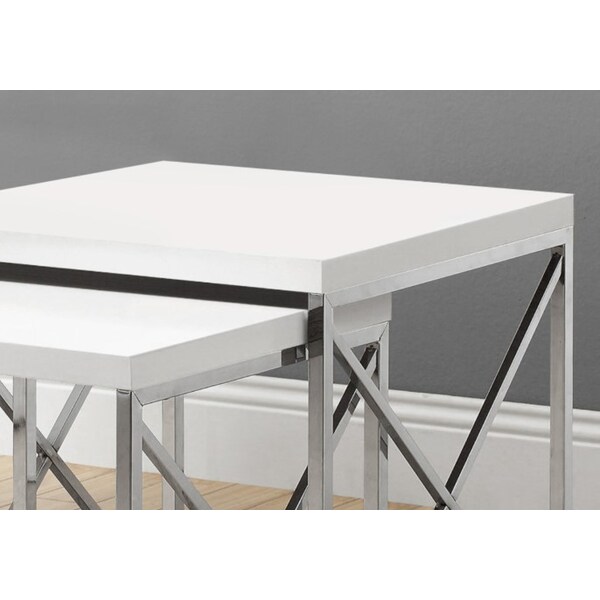 Monarch Specialties Dining Set - 5Pcs Set / Dark Taupe / Black Metal - I 3025