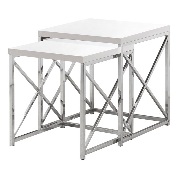 Monarch Specialties Dining Set - 5Pcs Set / Dark Taupe / Black Metal - I 3025