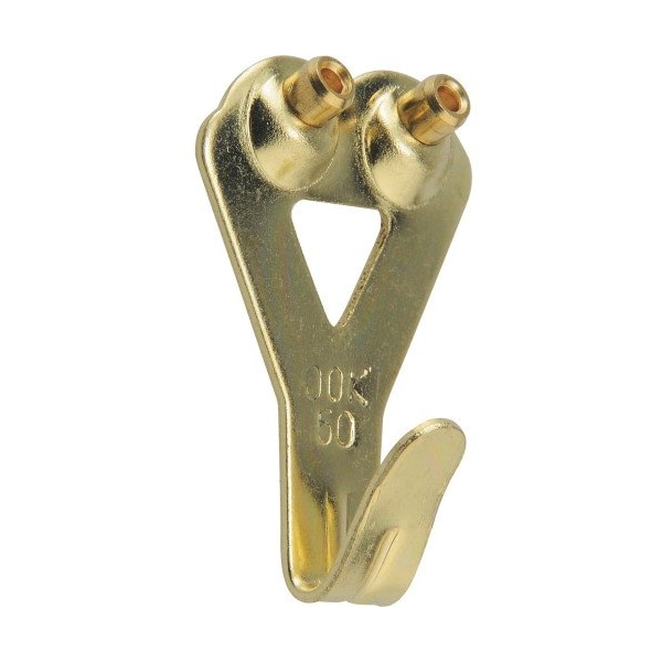 Hillman HILLMAN OOK Brass-Plated Gold Professional Picture Hanger 50 lb 2 pk - 533010