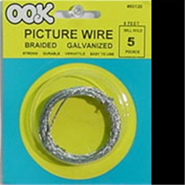 Impex Systems Group 50125 75 lbs. Ook Braided Picture Wire, 12PK - 49223501253