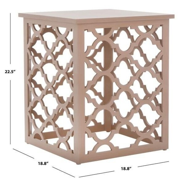 Safavieh Lonny End Table, Taupe - AMH1507B