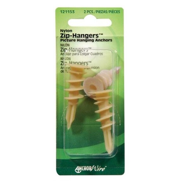 Hillman Hillman 121153 Picture Hanging Zip It- 2 per Pack - pack of 10 - 5335765