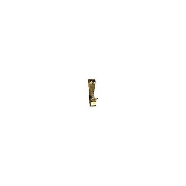 National Hardware V2530 Series Picture Hanger, 100 lb, Steel, Brass, 2PK - N260-059