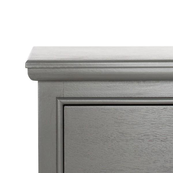 Safavieh Griffin Side Table- Grey - 30 x 13.75 x 17.75 in. - AMH5719A
