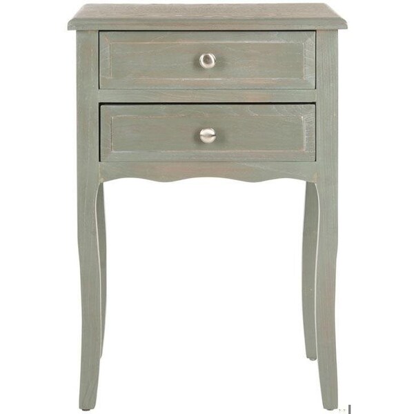 Safavieh Lori End Table- French Grey - 26.8 x 13 x 18.1 in. - AMH6576B