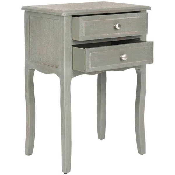 Safavieh Lori End Table- French Grey - 26.8 x 13 x 18.1 in. - AMH6576B
