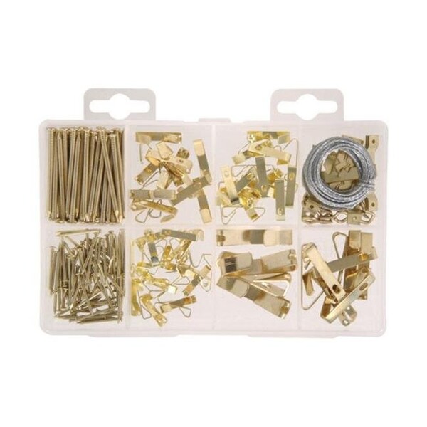 Hillman Hillman 130251 Metal Assortment Picture Hanging Kit - pack of 6 - 5680517