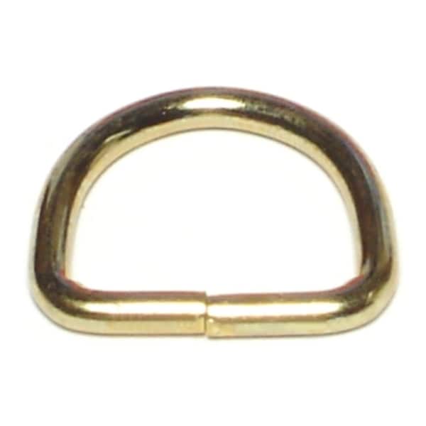 Midwest Fastener 1/8" x 3/4" D-Rings 20PK - 68627