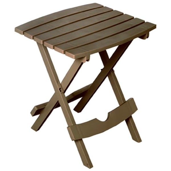 Adams Adams 8500-96-3731 Portobello Quik Fold Portable Resin Side Table - 199256