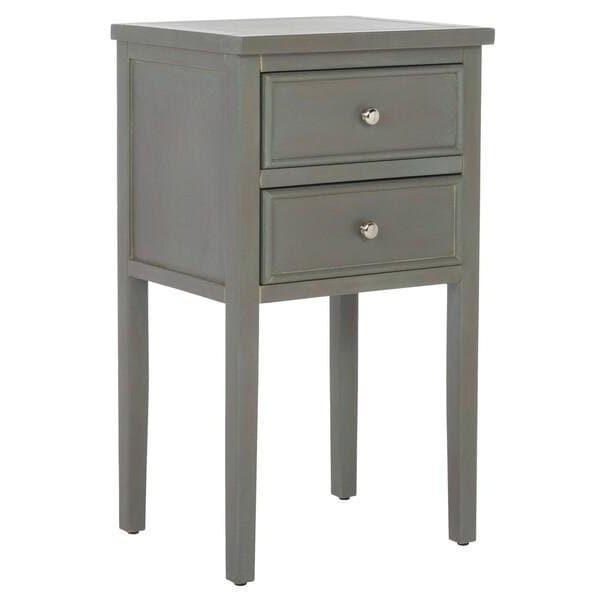 Safavieh Toby End Table- French Grey - 29.7 x 14.2 x 16.9 in. - AMH6625A