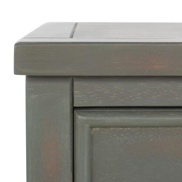 Safavieh Toby End Table- French Grey - 29.7 x 14.2 x 16.9 in. - AMH6625A