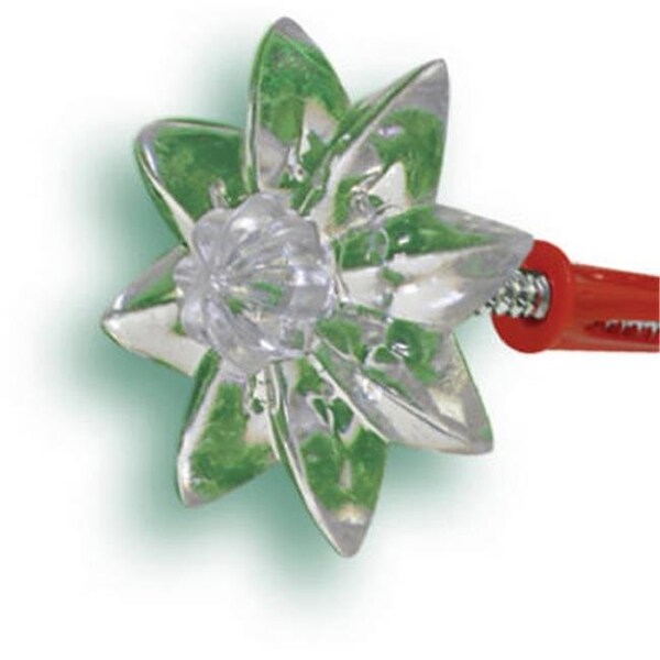 Hillman Hillman Fasteners 122200 4 Pack; Clear Plastic; Mirror Rosettes With Buds - 772905