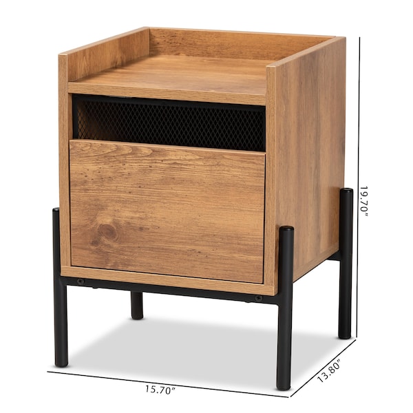 Baxton Studio 15.7 W X 13.8 L X 19.7 H - 196-12085-ZORO